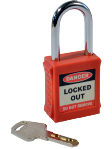 38mm - 40mm Safety Lockout Padlocks red