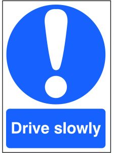 GPC Drive Slowly Sign - Pack of 10