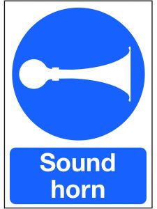 GPC Sound Horn Sign - Pack of 10