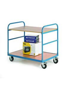 GPC Mobile Shelf Trucks With Veneer Finish