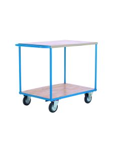 GPC Budget Range Shelf Trucks - 2 Shelf with Push Handle