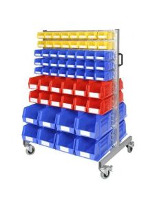 Anco Plastic Storage Bin Trolley 120 Bins