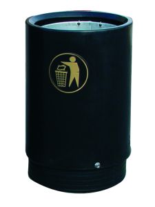 GPC Victorian Outdoor Open Top Litter Bin