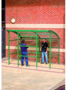 Durable & Contemporary Smoking Shelter – Premier by QMP