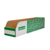 Cardboard Storage Bins Pack of 50 - A Range 100mm High Picking Bins: Size H x W mm: 400 x 100mm - A4010