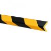 Traffic Line - Edge Protection: Options: Right Angle 26/26 - Self Adhesive Yellow & Black