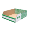 Cardboard Storage Bins Pack of 50 - A Range 100mm High Picking Bins: Size H x W mm: 300 x 250mm - A3025