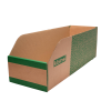 Cardboard Storage Bins Pack of 25 - B Range 200mm High: Size H x W mm: 600 x 200mm - B6020
