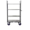 Heavy Duty Distribution Trolleys 1500H: Size: 1000 x 700mm, options: 3 Shelf with Sides