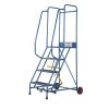Climb-It Warehouse Safety Steps | Mobile and Static Ladders for Secure Access: Number of Treads: 4 Treads