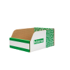 Cardboard Storage Bins Pack of 50 - A Range 100mm High Picking Bins: Size H x W mm: 200 x 150mm - A2015