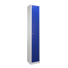 Premier Flat Top Metal Storage Locker - 1 Door: Size H x W mm: 300mm x 300mm, Colour: Blue