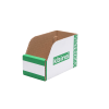 Cardboard Storage Bins Pack of 50 - A Range 100mm High Picking Bins: Size H x W mm: 150 x 75mm - A1507
