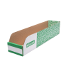 Cardboard Storage Bins Pack of 50 - A Range 100mm High Picking Bins: Size H x W mm: 450 x 100mm - A4510