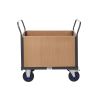 Heavy Duty Platform Truck: Size: 1000 x 700mm, options: 4 Timber Sides
