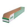 Cardboard Storage Bins Pack of 50 - A Range 100mm High Picking Bins: Size H x W mm: 600 x 100mm - A6010