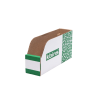 Cardboard Storage Bins Pack of 50 - A Range 100mm High Picking Bins: Size H x W mm: 200 x 50mm - A2005