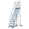 Climb-It Warehouse Safety Steps | Mobile and Static Ladders for Secure Access: Number of Treads: 10 Treads