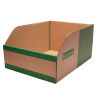 Cardboard Storage Bins Pack of 25 - B Range 200mm High: Size H x W mm: 400 x 300mm - B4030