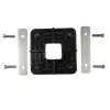 COBATrack Ground Protection Temporary Access Matting: Options: PU Double Connector - 193 x 193mm