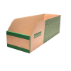 Cardboard Storage Bins Pack of 25 - B Range 200mm High: Size H x W mm: 500 x 200mm - B5020