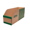 Cardboard Storage Bins Pack of 25 - B Range 200mm High: Size H x W mm: 450 x 150mm - B4515