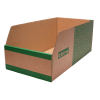 Cardboard Storage Bins Pack of 25 - B Range 200mm High: Size H x W mm: 500 x 250mm - B5025