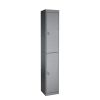 STAINLESS STEEL LOCKERS: Finish: Stainless Steel, Doors: 2 Doors, Sizes - H x W x Dmm: 1800 x 300 x 300mm