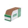 Cardboard Storage Bins Pack of 50 - A Range 100mm High Picking Bins: Size H x W mm: 200 x 75mm - A2007