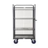 Heavy Duty Distribution Trolleys 1500H: Size: 1000 x 700mm, options: 3 Shelf with Sides & Back