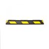 Park-It Heavy Duty Rubber Car Parking Truck Garage Wheel Stop Block: Options: 1200 x 150 x 100mm - Black & Yellow Wheel Stop