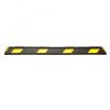 Park-It Heavy Duty Rubber Car Parking Truck Garage Wheel Stop Block: Options: 1800 x 150 x 100mm - Black & Yellow Wheel Stop