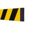 Traffic Line - Surface Protection: Size/Colour: Rectangle - 60/20 - Yellow&Black - Magnetic