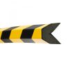 Traffic Line - Edge Protection: Options: Trapeze 40/40 - Magnetic Yellow & Black