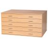 Professional A1 Plan Chests: Options: Static, Number of Drawers: 5 Drawers