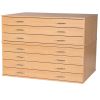 Professional A1 Plan Chests: Options: Static, Number of Drawers: 7 Drawers