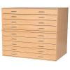 Professional A1 Plan Chests: Options: Static, Number of Drawers: 3 Drawers
