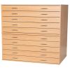 Professional A1 Plan Chests: Options: Static, Number of Drawers: 10 Drawers