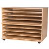 Professional A1 Paper Storage Unit Sliding Shelves: Options: Mobile, Number of Shelves: 8 Shelves