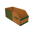 K bins - B Range - Pack of 25 Cardboard Storage Bins: Size H x W mm: 450 x 200mm - B4520
