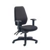 Call Centre Heavy Duty Fabric Chair: Colour: Black, Delivery: Next Day Delivery (Self Assembly)