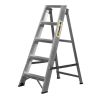 Climb-It Trade Aluminium Step ladders: Optional Extra: With Handrail, Number of Steps: 4 Steps