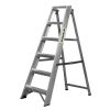 Climb-It Trade Aluminium Step ladders: Optional Extra: With Handrail, Number of Steps: 6 Steps
