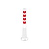 VISUSAFE Flexi Delineator Range: Options: White post with red reflectors