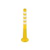 VISUSAFE Flexi Delineator Range: Options: Yellow post with silver reflectors