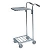 Retail Distribution Trolleys: Options: Trolley with 1 Shelf - Electro Galvanised