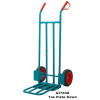Apollo Heavy Duty Sack Trucks with Puncture Proof Wheels: Options: Standard Unit with Wheel Guards & Folding Toe Plate