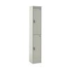 Express Standard Lockers: Options: 2 Doors 300mm Deep- Grey
