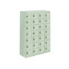 Personal Effects Lockers: Size & Colour: 1285 x 900 x 380mm - Light Grey