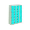 Personal Effects Lockers: Size & Colour: 1285 x 900 x 380mm - Light Blue